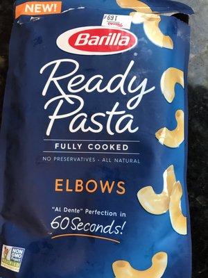 This was the brand of pasta