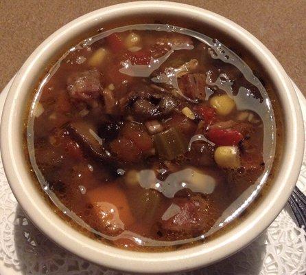 Sausage, Turkey and Vegetable Soup