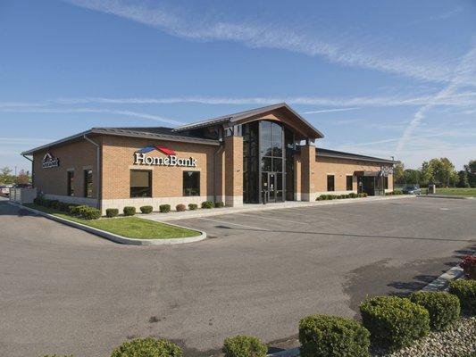 The exterior of Home Bank's Plainfield branch.