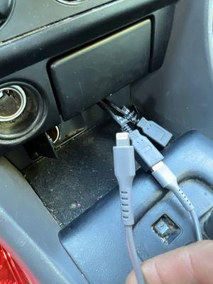 Connector for phone to radio