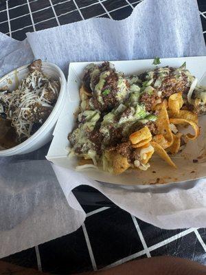 Frito Pie and smoked mushrooms