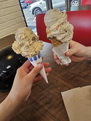 Cappuccino Crunch and Brown Butter Bourbon Truffle