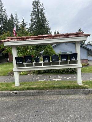 Mailbox Enclosure Refurbish