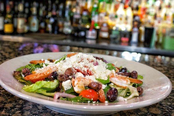 Salad at the bar