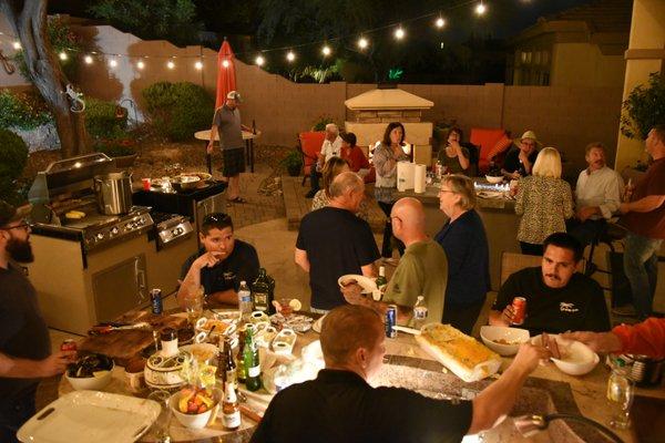 Outdoor Kitchen Party