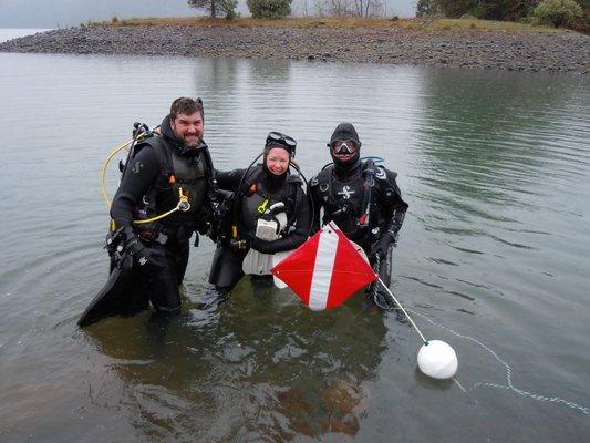 We go Diving, Locally!