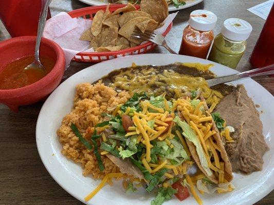 Combo Mexican plate