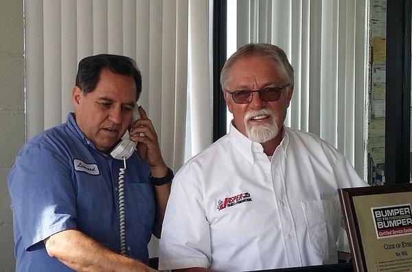 Randy and Leonard work Together as a team.