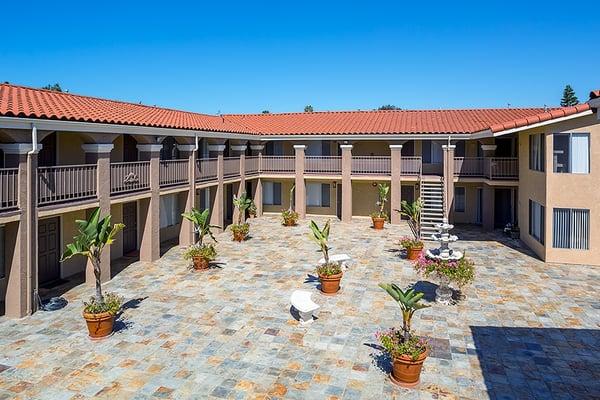 Sunny Courtyard