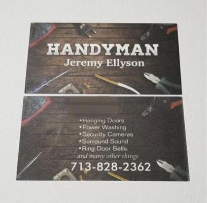 Jeremy Ellyson Handyman