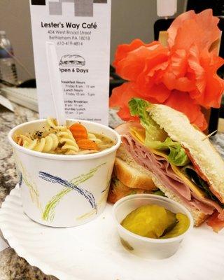 Soup and Deli Sandwich $7