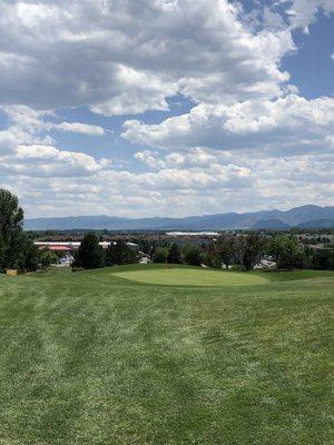 Hole #7  executive course view