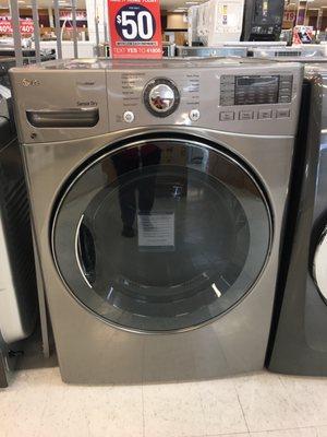 Lg front load laundry