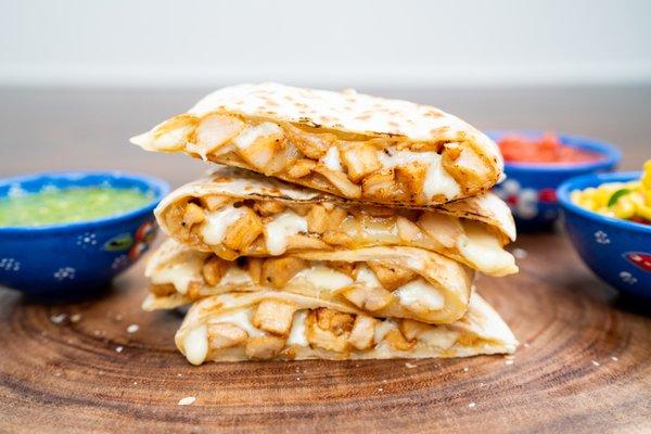 Loaded Chicken Quesadilla