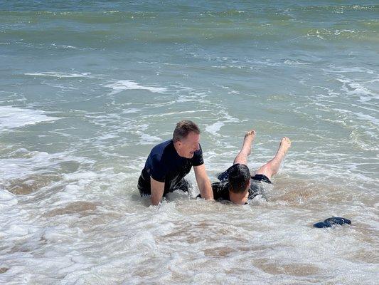 Water Baptism in Jesus Name at Ponte Vedra Beach Florida