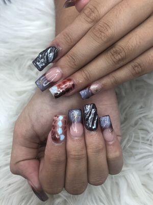 Please follow us on social media 
IG:luxenails_sandiego2020