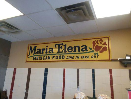 I love eating at Maria Elena's Mexican restaurant the best green chili I've ever had