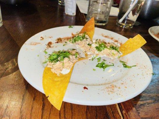 Smoked Salmon Tostadas