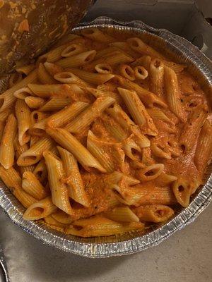 Penne ala vodka