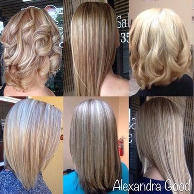 Beautiful blonde transformations using Olaplex. by Alex