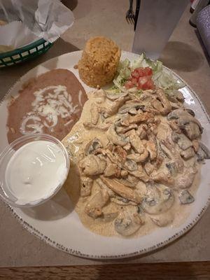 Pollo Crema