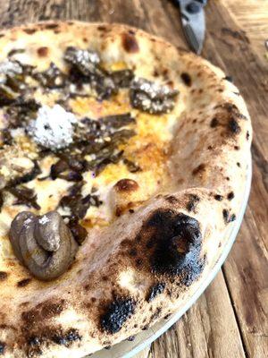 Leopard: ("Shrooms x2": Scamorza+Hen Of The Woods +Mushroom Tapenade+Hot Oil)- Genius