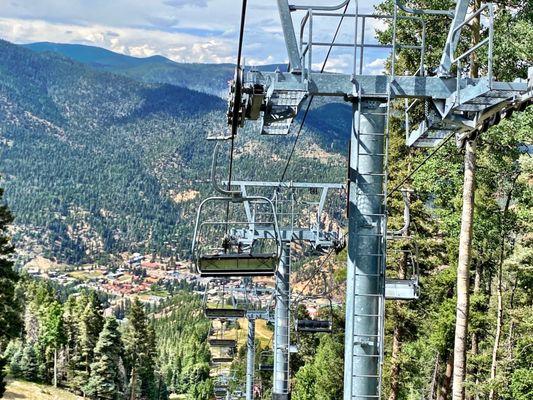 Red River Ski & Summer area Chairlift ride