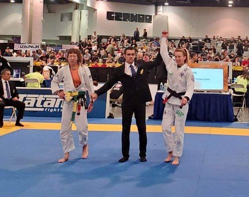 Our Brazilian Jiu Jitsu World Champion, Professor Lyons