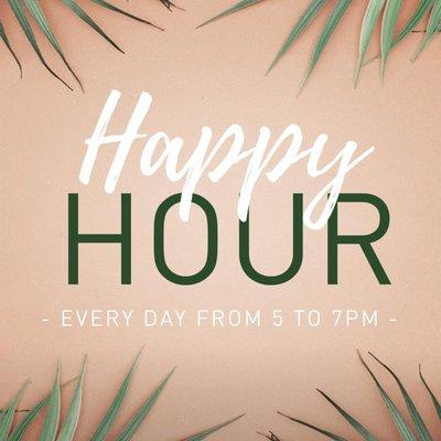 Join us for happy hour!