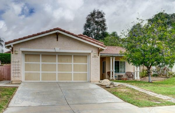 New Listing in Temecula, serving my client which is in the Military.