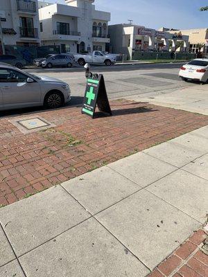 Parking / outside signage