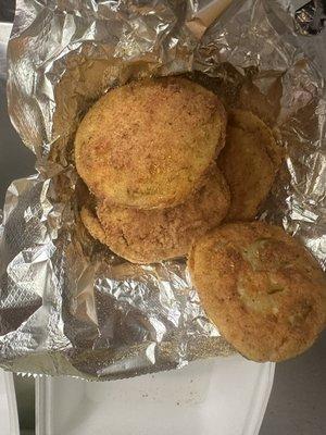 Fried green tomatoes