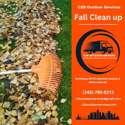 fall clean up!