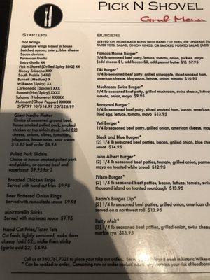 Menu 8/20