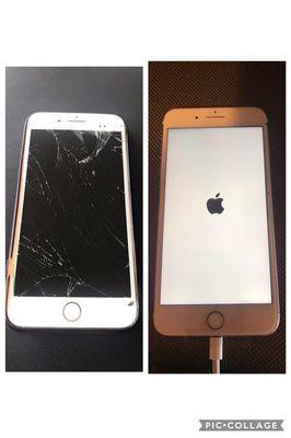 iPhone 7 screen repair. Call 954-789-4294 to set up mobile service. Check our reviews not recommended section for more satisfied cusomters