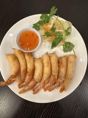 Fried shrimp rolls