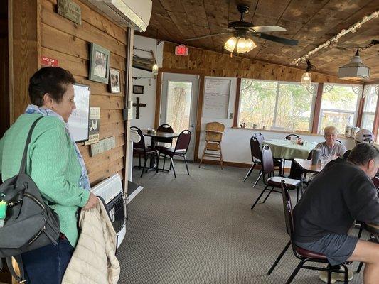 Inside the Olde Towne Cafe