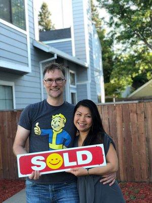 Congrats to my newest happy homeowner! I have been friends with Thanh since middle school, and I was SO HONORED that I could help her!