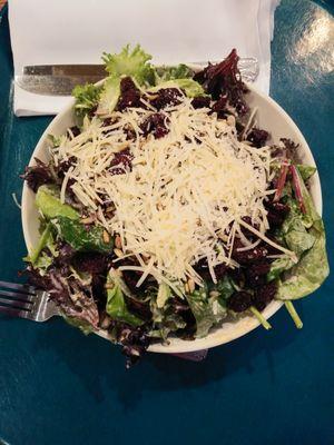 Cranberry salad recommended by Scalawag's in Mackinaw City.