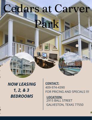 Now LEASING!!