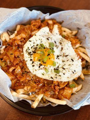 Cheesy Kimchi Fries