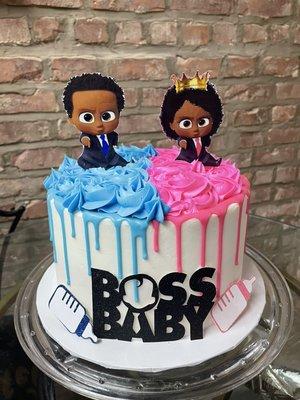 Gender Reveal Cake