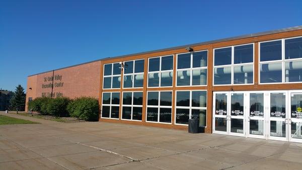 Entrance to rec center