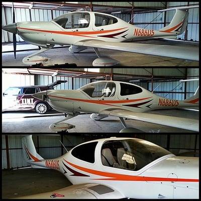 Airplane Tint and Decals, have an airplane that needs specialty help? We have experience on many models.