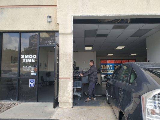 Smog check time