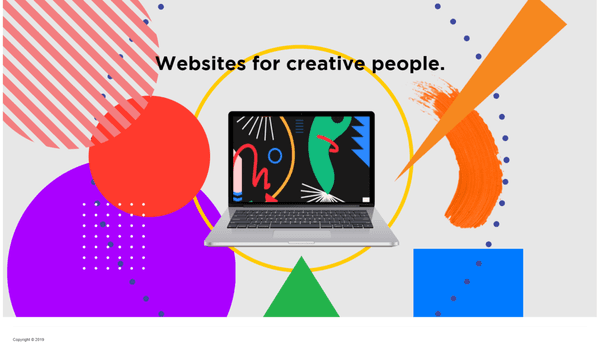 Websites for creative people.