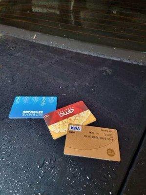 Stolen credit cards