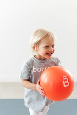 Kiddos love to come to barre3 and have fun in our play lounge!