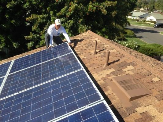 New Roof and new Solar installation