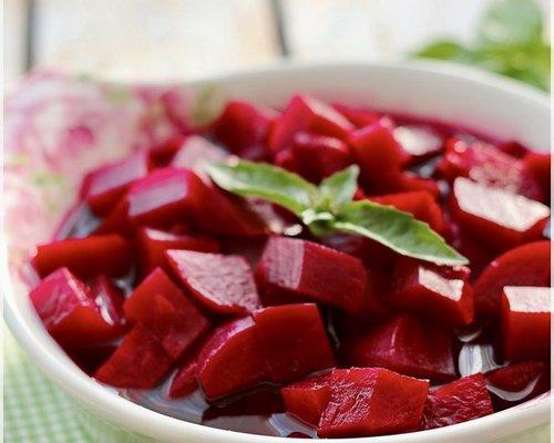 Pickled beet roots